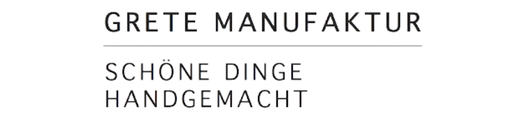 Logo der Marke Grete Manufaktur - Schöne Dinge handgemacht